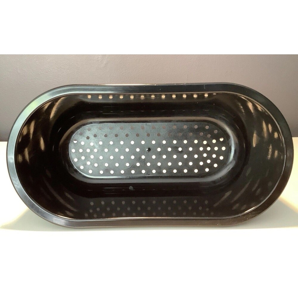 Franke PR70BK Discontinued Prestige Plus Series Small Black Colander Polypropyle